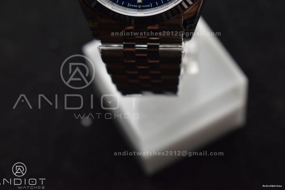 Edition on SS Jubilee 583 Dial DateJust EasyMatch VS 1:1 Best Checked Bracelet 36mm Blue VSF 126234 904L 0203